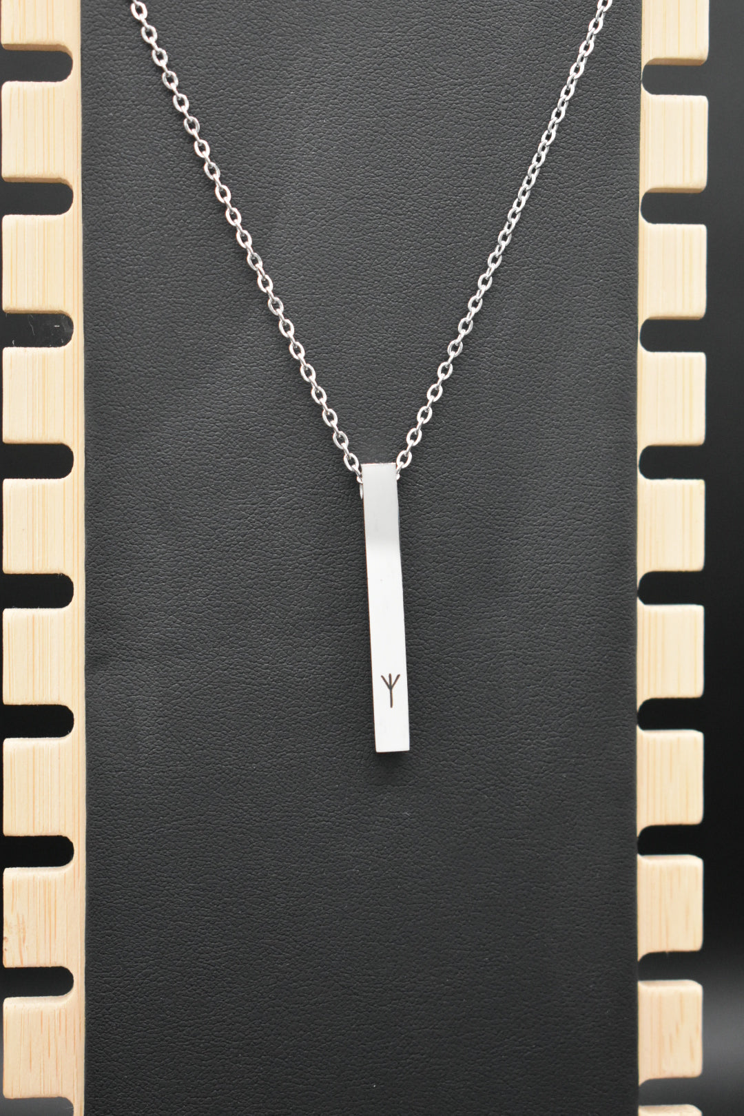 Stainless Steel Bar Necklace