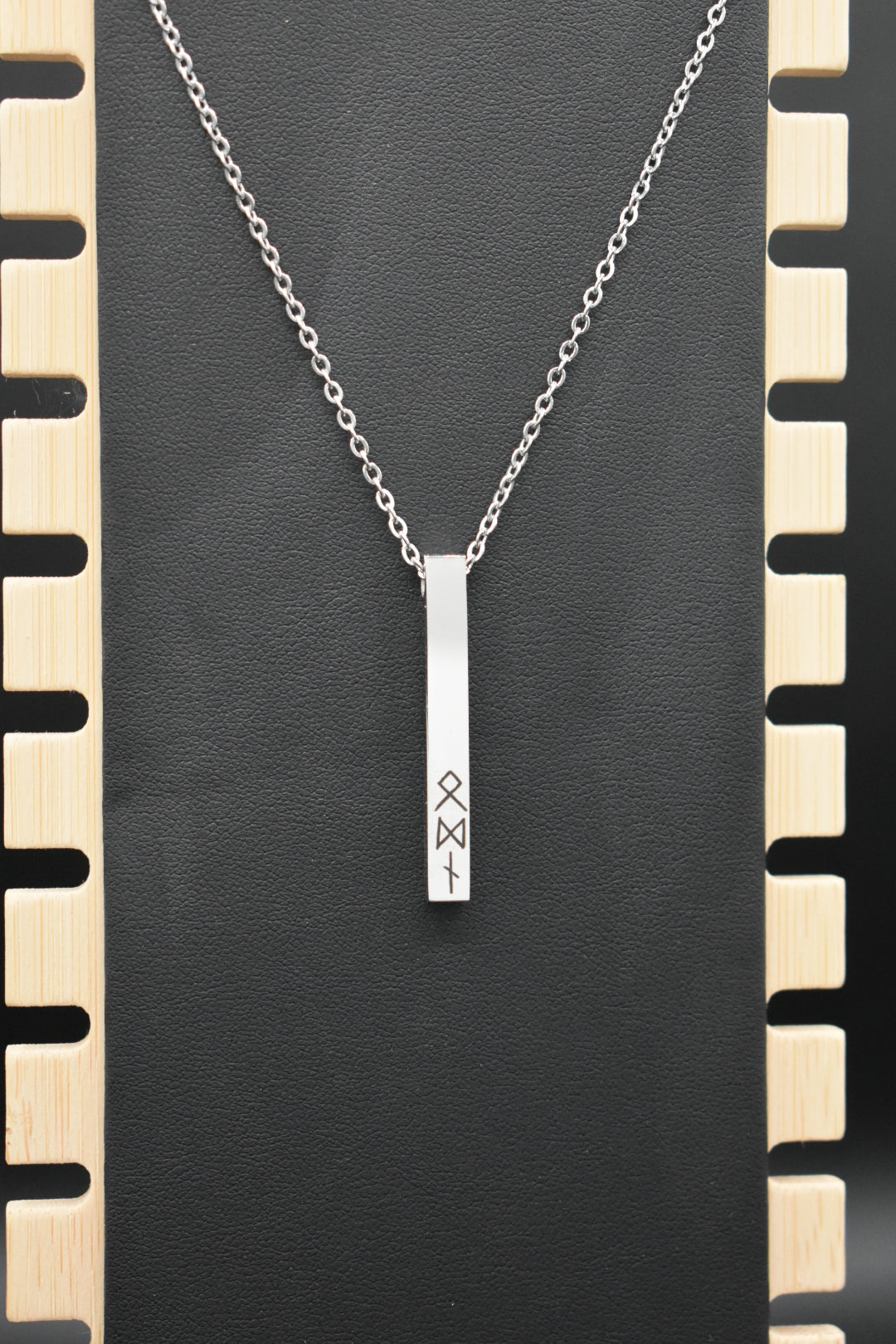 Stainless Steel Bar Necklace