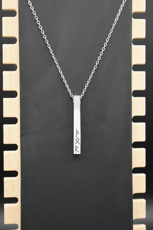 Stainless Steel Bar Necklace